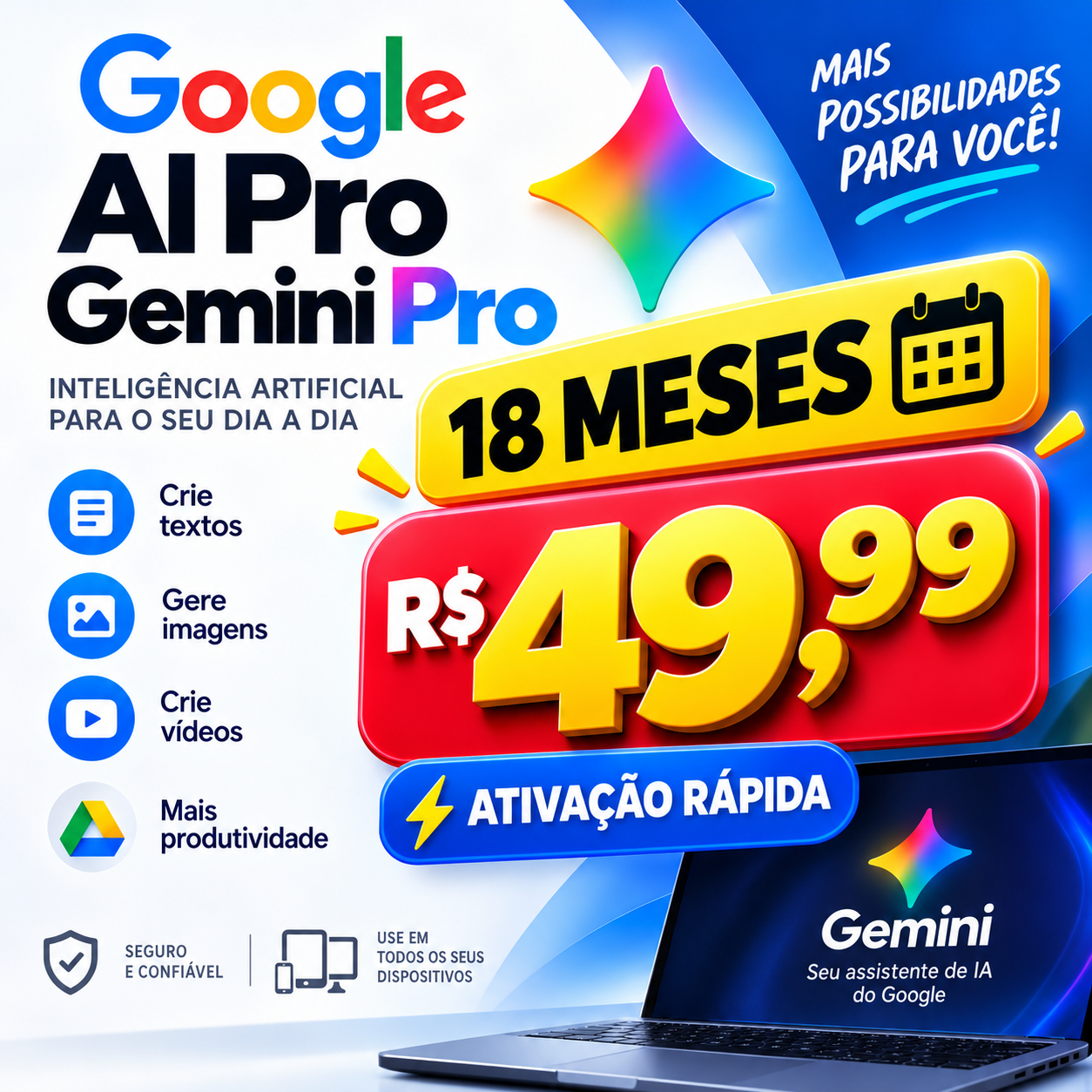 Google AI Pro Detalhes
